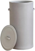 126L Laundry Basket with Lid, Laundry Hamper, Laundry Room, Gray by Unknown