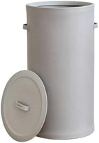 126L Laundry Basket with Lid, Laundry Hamper, Laundry Room, Gray by Unknown