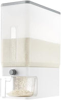 Lifewit Rice Dispenser 25 Lbs, Airtight Storage with Measuring Cup, Clear by Lifewit