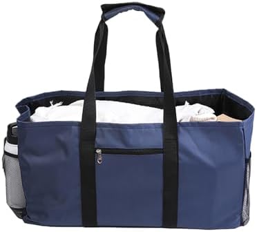 Extra Large Utility Tote Bag - Reusable Grocery Bags Foldable Heavy Duty by XINFULLWOL