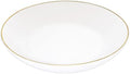 HANKOR 4.75" Ceramic Jewelry Tray, Small Ring Dish Holder Trinket Tray, Catch All Trays for Ring Earring Necklace Key, Christmas Gifts for Women Girls, White by HANKOR