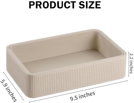 Small Valet Tray Key Bowl Nightstand Organizer Bedside CatchallTray - Image 7