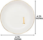 COLLECTIVE HOME Ceramic Jewelry Tray, Trinket Dish, Gifts for Women (L) - Image 2