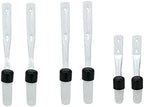 Shepherd Hardware 8096E Heavy Duty Steel Garage Storage Utility Hooks, 3 Sizes, 6 Pack, White - Image 3