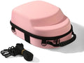 Pink Hat Travel Case with Handle and Adjustable Shoulder Strap Baseball Cap Storage Box Can Effectively Protect Your Hat and Suitable for Travel and Home Storage by Hzjyw