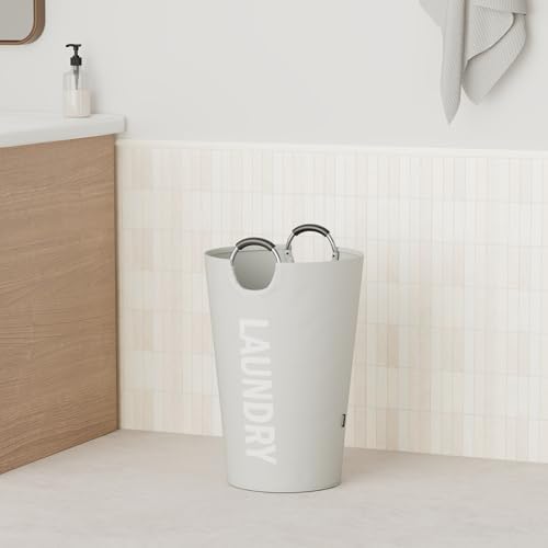 Caroeas 90L Laundry Basket (13 Colors), Waterproof Laundry Hamper, Laundry Bag with Padded Handles, Clothes Hamper, Collapsible Laundry Basket Easy Storage - Image 2