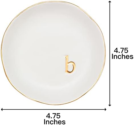 COLLECTIVE HOME Ceramic Jewelry Tray, Trinket Dish, Gifts for Women (B) - Image 2