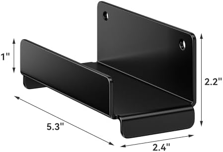 niffgaff Ladder Hooks for Garage Wall, 2 Pack Heavy Duty Wall Mount Storage Hanger for Ladders, Chairs & Patio Furniture, Fits Step & Extension Ladders, Garage Organization - Image 7