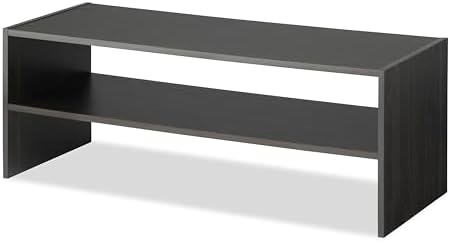Whitmor Stackable 2-Tier Shoe Shelf, 31 inch, Espresso - Image 3