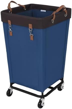 StorageWorks 160L Laundry Basket with Wheels, Rolling Hampers for Clothing by StorageWorks