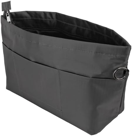 Handbag Tote Purse Organizer Insert, Large, Dark Grey by TimeWing