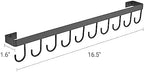 Mkono Hat Organizer, Metal Hat Rack for Wall Storage Holds 40 Caps Set of 4 - Image 6