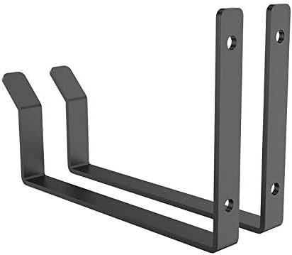 FLEXIMOUNTS 2 Pack Add-On Storage Utility Hooks, Black - Image 2
