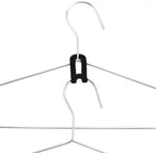 WARMBUY Velvet Cascading Hanger Connector Hooks Organizer, Black, 40 Pack - Image 7