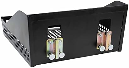 Heavy Duty Metal E-Track Storage Bin for E-Track Systems - Powder Coated - Large E-Track Basket Shelf for Trucks, Enclosed Trailer, Garage, Vehicles - E-Track Accessories - Image 6