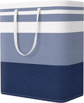 StorageRight Laundry Basket Hamper, 125L Collapsible Clothes Storage, Blue by StorageRight