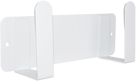 Pot Lid Rack, Wall Mounted 304 Stainless Steel Multi-Functional Storage Holder, Fits Cutting Boards, Pot Lids, Bathroom Scales, Self-Adhesive & Screw Mounting, Kitchen & Bathroom Organizer (White) by YOUGRIDDA