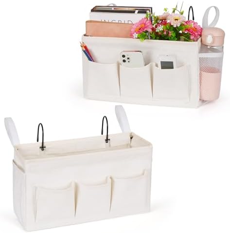 Lilithye Bedside Caddy, Bedside Storage Bag Hanging Organizer for Bunk Bed by Lilithye