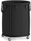 SONGMICS Laundry Basket with Wheels, Removable Liner Bag, 45 Gallon (170 L) by Unknown