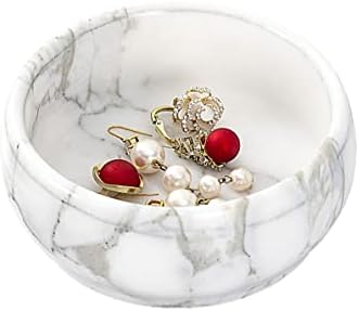 Marble Jewelry Dish - Rings Holder by CMCHICMONDAY