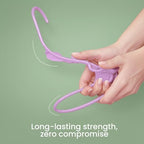 Utopia Home Plastic Hangers 50 Pack – Space Saving Clothes Hanger Pink | Durable & strong | Closet organizer & storage | Ideal for apartments, dorms & stocking stuffers - Image 4