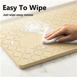 MateeyLife Silicone Waterproof Mat for Dog & Cat Food Mat 19"X12" - Image 7
