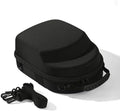 Black Hat Travel Case,Hat Case for Baseball Caps with Carry Handle and Adjustable Shoulder Strap Travel Hat Box for Travel and Home Storage by Hzjyw