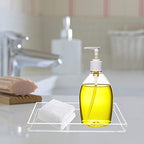 Acrylic Vanity Tray for Organizing, Clear Bathroom Trays for Counter, Desk, Dresser - Image 7