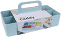 BLUE GINKGO Stackable Organizer Caddy, Long, Blue, Made in Korea by BLUEGINKGO