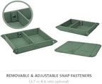 UnionBasic Medium Valet Tray, Jewelry Tray for Rings Earrings, Entryway Catchall Caddy for Coins Keys Change, Nightstand Bedside Valet Holder, Trays for Electronic Gadgets, Malachite Green Plus - Image 4