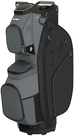 15 Way Golf Cart Bag with Organizer Top, Golf Club Cart Bag for Men by Beutyal