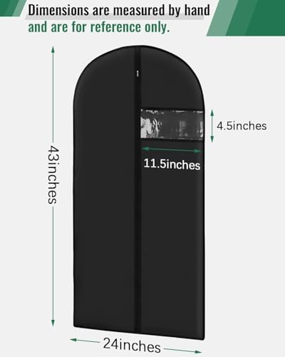 Lzerking Garment Bags for Hanging Clothes - Image 2