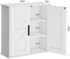 Homleke Bathroom Wall Cabinet, Medicine Cabinet with Adjustable Shelves - Image 3