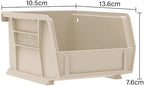 Akro-Mils 30210 AkroBins Plastic Storage Bins, 5"x4"x3", Blue, 6-Pack - Image 3