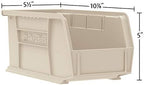 Akro-Mils 30230 AkroBins Plastic Storage Bins, 11"x5"x5", Clear, 12-Pack - Image 2