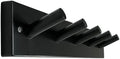 SKOLOO Coat Rack Wall Mount 17 inch, 5 Hooks, Bamboo, Shaker Style, Black by SKOLOO