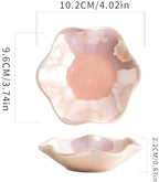 Ceramic Lotus Leaf Trinket Dish, Ring Holder for Jewelry - Image 2