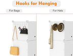 HOMIDEC Shoe Rack Organizer 16 Pair Modular Shoe Storage Cabinet for Closet | PP Plastic, Sturdy Steel Frame, Waterproof, Dustproof, Easy Clean, Shoe Shelves for Closet Garage Hallway Bedroom Entryway - Image 5