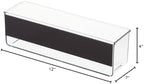 iDesign Magnetic Medium Clear Plastic Organizer Bins - Image 6