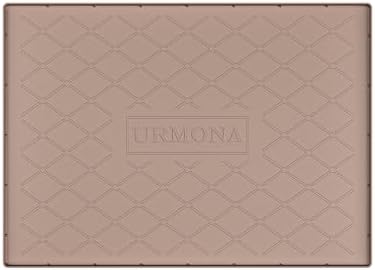 URMONA Under Sink Mat 28 x 22 in, Waterproof Silicone Cabinet Protector by URMONA