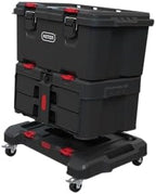 Keter Stack-n-Roll Dolly – Heavy-Duty Rolling Base Cart with Locking Wheels | Modular Mobile Workstation & Tool Storage Platform | Durable, Easy-Glide Design for Garage, Jobsite & Workshop - Image 7