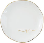 InnoBeta Jewelry Tray, Initial Ring Dish, Ceramic Trinket Dish, Letter S by InnoBeta