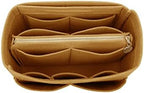 LEXSION Felt Purse Organizer Insert, Tote Bag Shaper Dividers with 5 Sizes by LEXSION