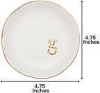 COLLECTIVE HOME Ceramic Jewelry Tray, Trinket Dish, Gifts for Women (G) - Image 2