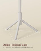 VASAGLE Solid Wood Coat Rack, Free Standing, Tree-Shaped, with 8 Hooks - Image 4