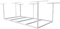 FLEXIMOUNTS 4x8 Overhead Garage Storage Rack, Without Decking, White by FLEXIMOUNTS