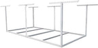 FLEXIMOUNTS 4x8 Overhead Garage Storage Rack, Without Decking, White by FLEXIMOUNTS