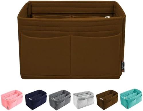 OMYSTYLE Purse Organizer Insert, Felt Tote Bag Organizer Insert with 5 Sizes, Handbag Dividers for Inside Purse, Compatible with Longchamp, Neverful, Speedy and More by OMYSTYLE