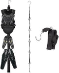 Hockey Hanger Portable Hanging Dryig Rack Hockey Gifts for Home and Outdoor Using in Ice Hockey Skating Football Camping Fishing 5 Hooks (Black-10hooks) by JYSILIYH