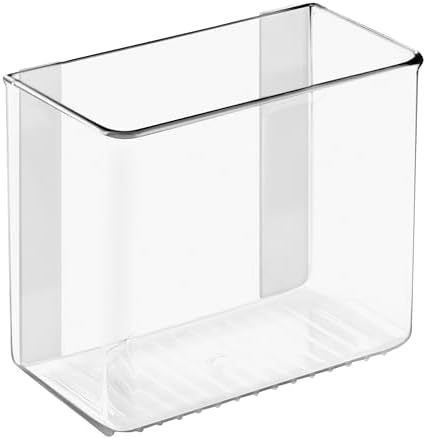 iDesign Adhesive Organizer Bin - Clear - Image 7